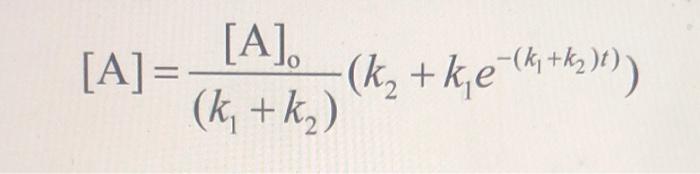 Solved Consider the 1st order reversible reaction A=B, where | Chegg.com