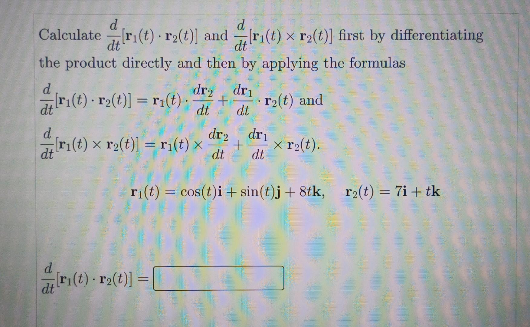 Solved Use The Formula K T R T X R T To Find K T