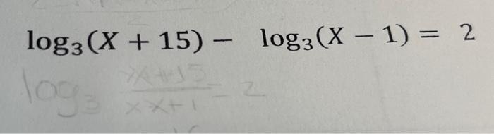 3log3 15 81log3 2