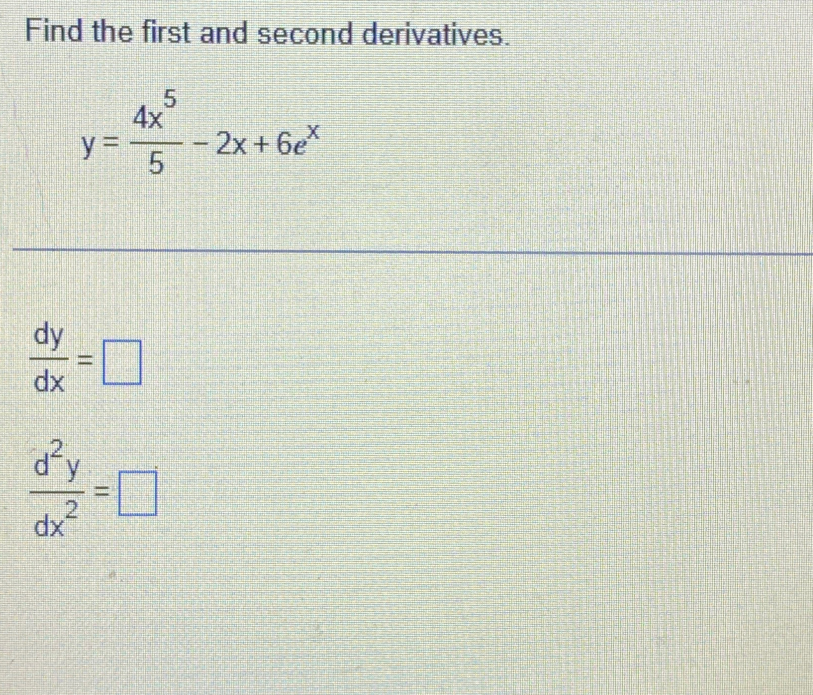 Solved Find the first and second | Chegg.com