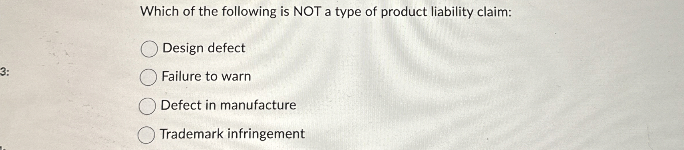 Solved Which of the following is NOT a type of product | Chegg.com