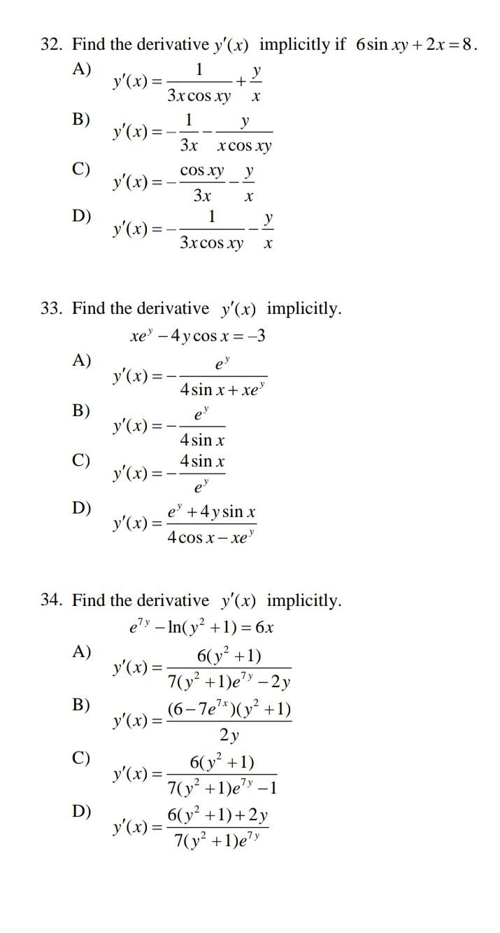 Solved i want some one to solve those proplems for me please | Chegg.com