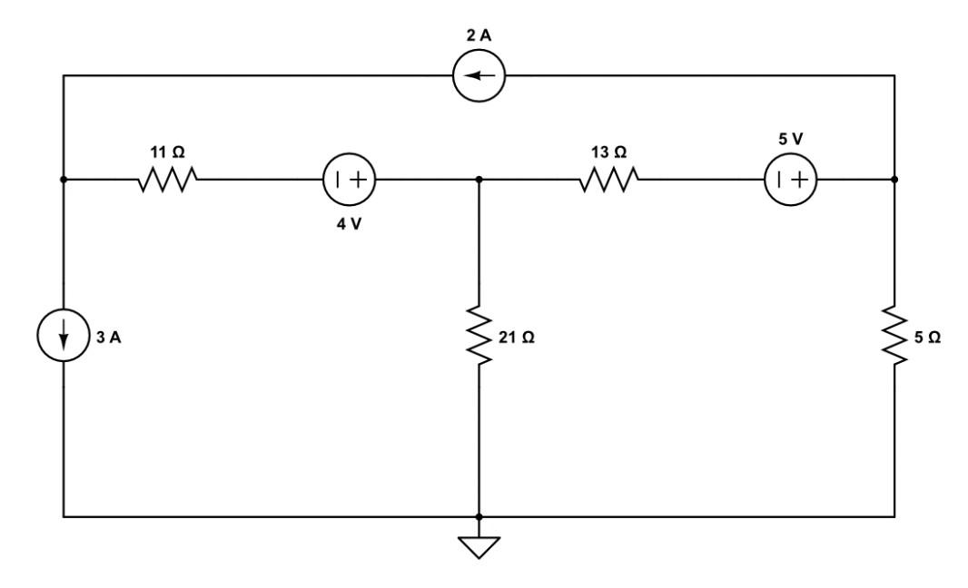 Solved Use NODE-VOLTAGE ANALYSIS to determine the | Chegg.com