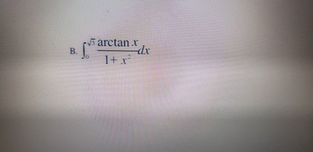 Solved Arctan .x B 1+x? | Chegg.com