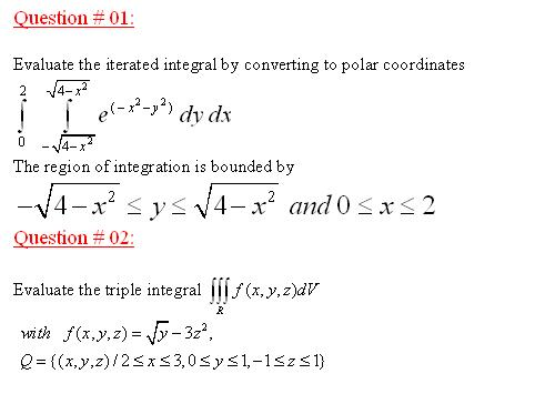 Solved Evaluate The Iterated Integral By Converting To Polar Chegg Com