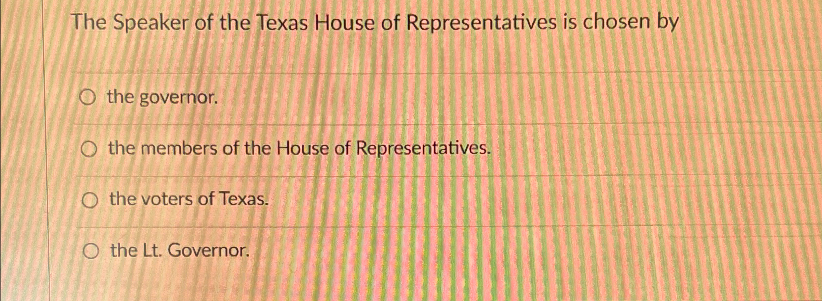 the current speaker of the texas house of representatives is