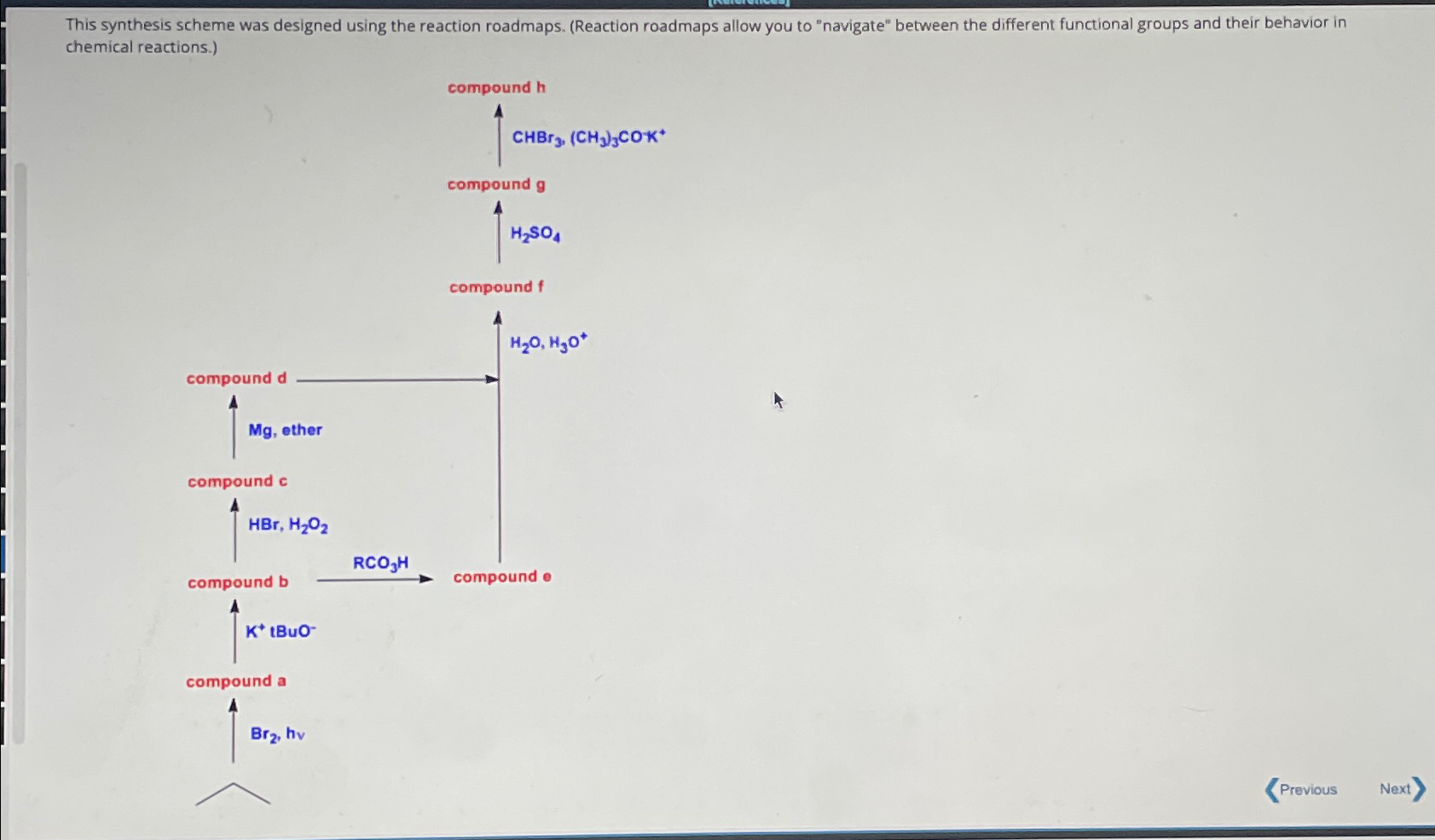 Solved This synthesis scheme was designed using the reaction | Chegg.com