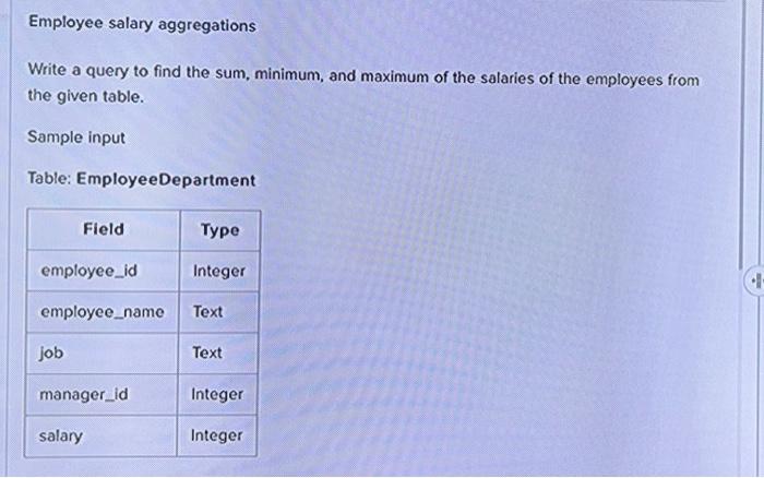 solved-employee-salary-aggregations-write-a-query-to-find-chegg