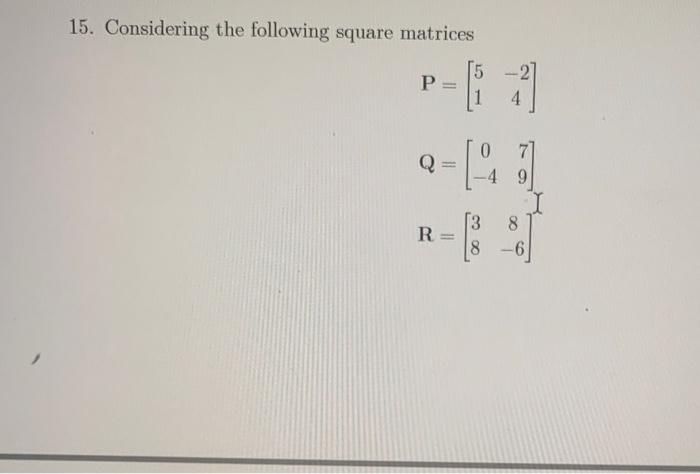 Solved If Question 15 Can Be Answered, Parts A,B,C, And D. | Chegg.com