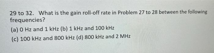 Solved 27 and 28 i dont need help on i already figured those | Chegg.com