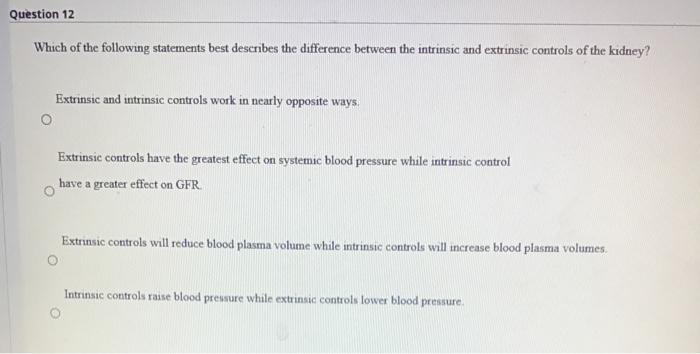 4BBY1060 - L19: Kidney Function III: Control of Blood Volume Flashcards