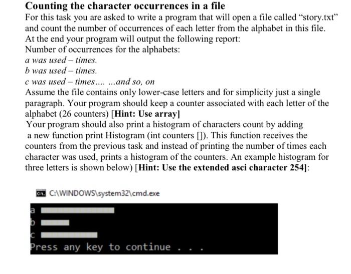 Solved please solve this problem in a simple c program, | Chegg.com