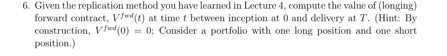 Solved Given the replication method you have learned in | Chegg.com