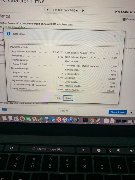 Solved Homework: Chapter 1 HW Save Score: 0 of 1 pt 8 of 10 | Chegg.com