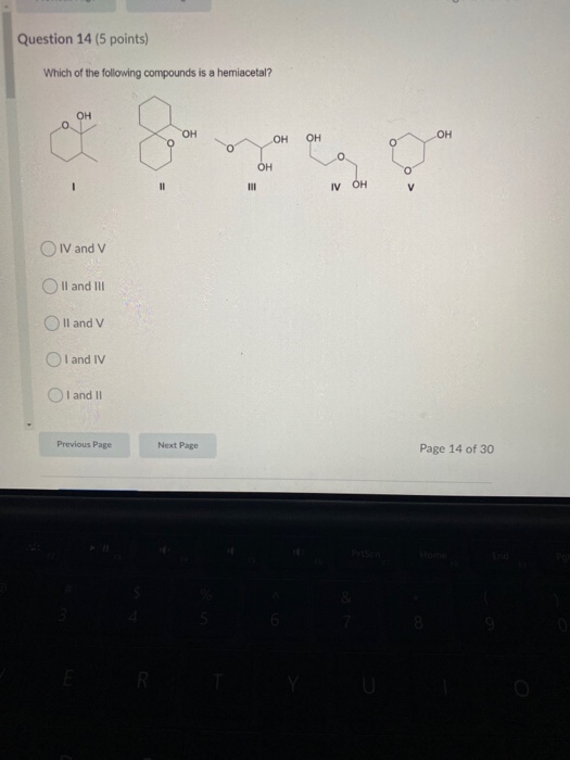 Solved Question 14 (5 points) Which of the following | Chegg.com