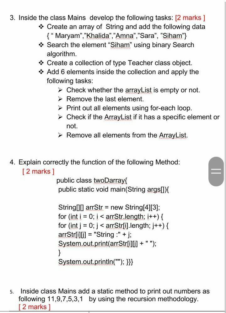 assignment problem in java