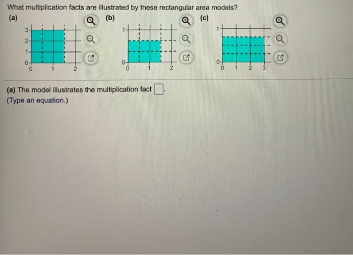 Solved What multiplication facts are illustrated by these | Chegg.com