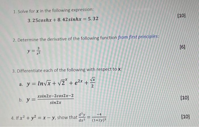 extract the assignment of x from this expression