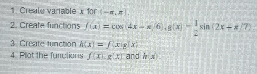 Solved Problem Summary 1. Create x for 6-2,2 2. Create | Chegg.com