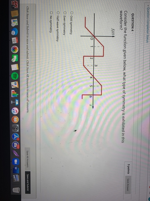 Solved Question Completion Status: QUESTION 4 Consider the | Chegg.com