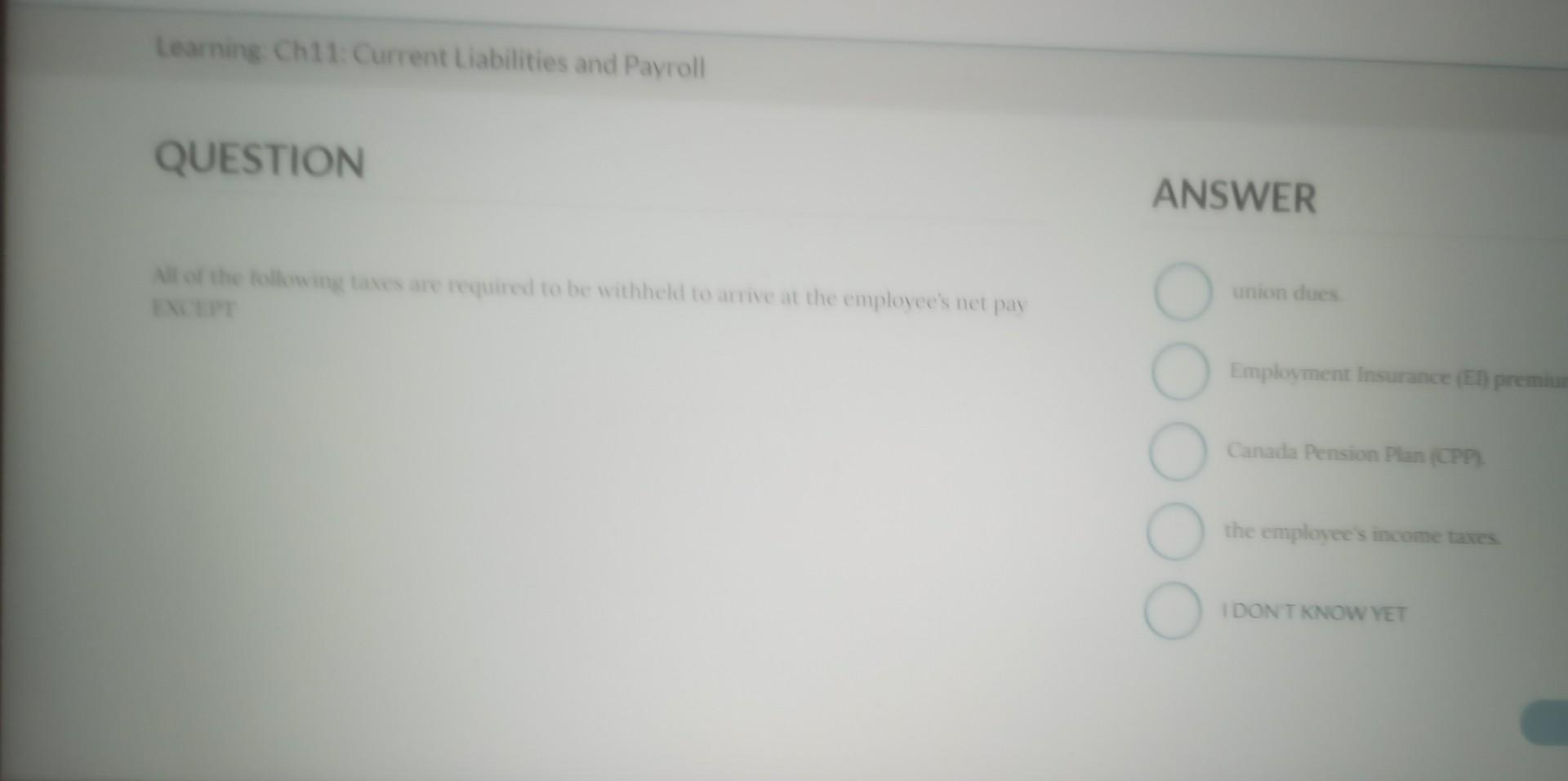 Solved Learning Chil: Current Liabilities and Payroll | Chegg.com