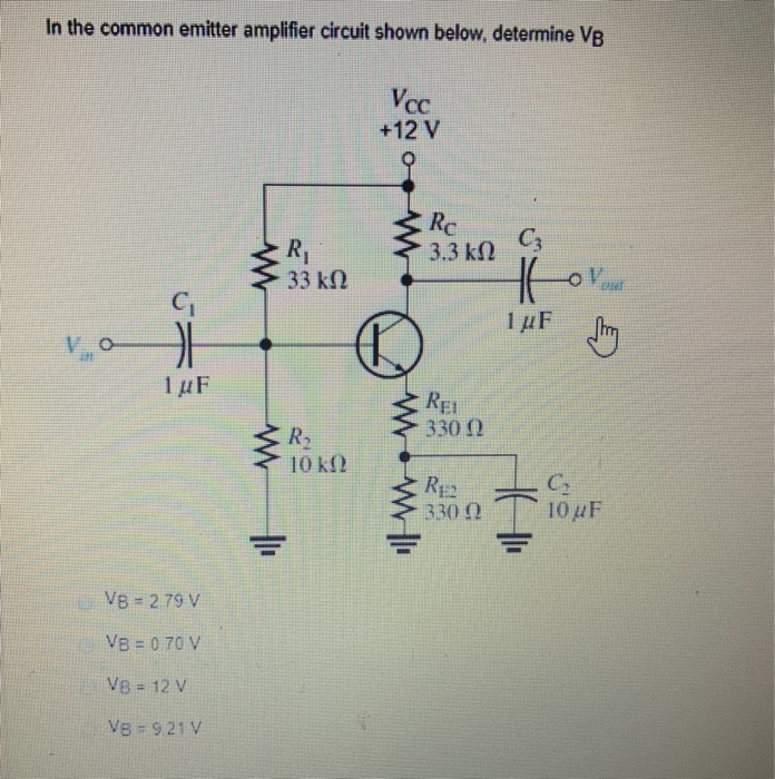 Solved uestion 10 In a bipolar junction transistor BJT, the | Chegg.com