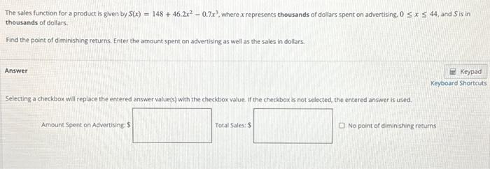 solved-the-sales-function-for-a-product-is-given-by-chegg