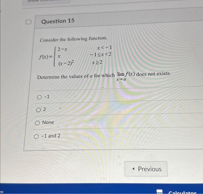 Solved Consider The Following Function. | Chegg.com