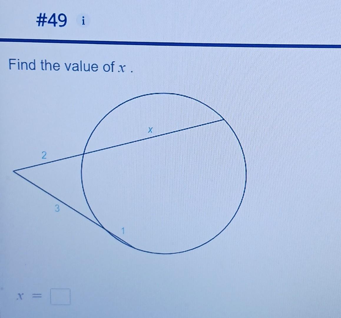 solved-find-the-value-of-x-x-chegg