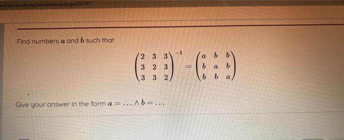 Solved Find Numbers \( A \) And \( B \) Such That \[ | Chegg.com