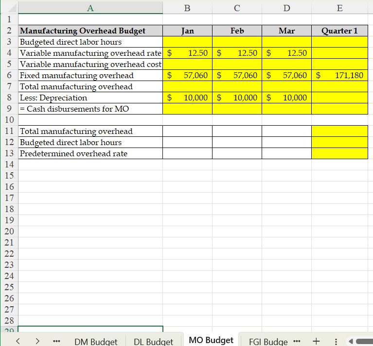 Solved EACH WORKSHEET TEMPELATE IS IN A NEW CHEGG POST - ﻿I | Chegg.com