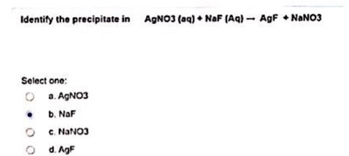 AgNO<sub>3</sub> NaF: Tìm Hiểu Phản Ứng Hóa Học và Ứng Dụng Thực Tiễn