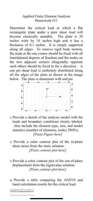 finite element analysis nptel assignment answers