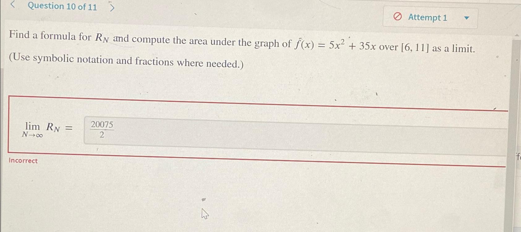 Solved Question 10 ﻿of 11Any help is greatly appreciated! | Chegg.com