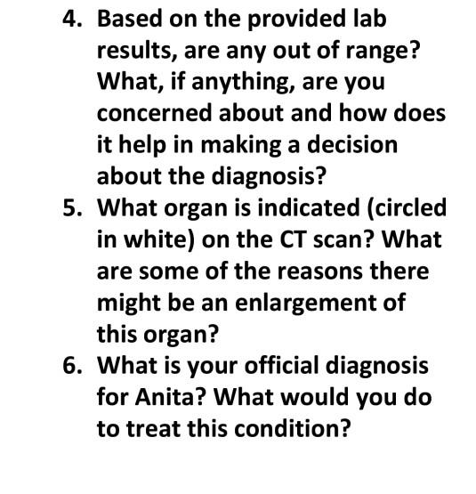 Solved Narrative A 23-year-old female presents to the ER | Chegg.com