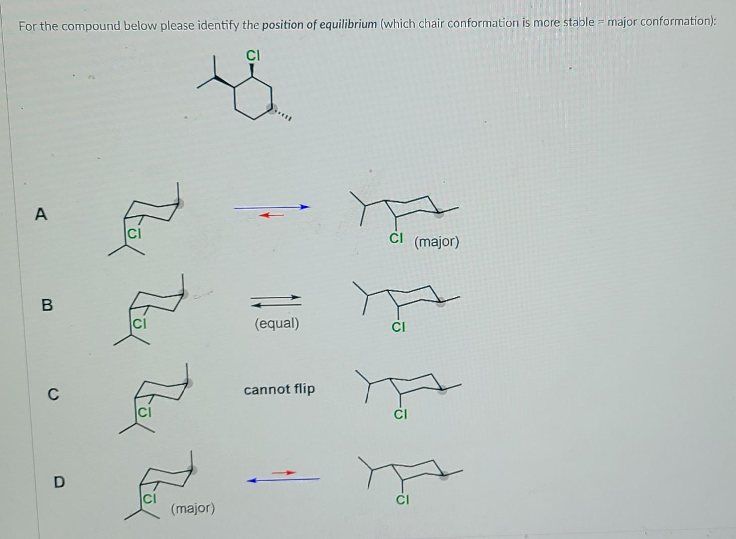 Solved For the compound below please identify the position