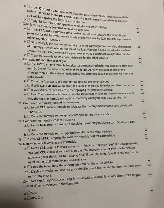 Solved Registration Fee Lookup Tablea. In cell C16, enter a