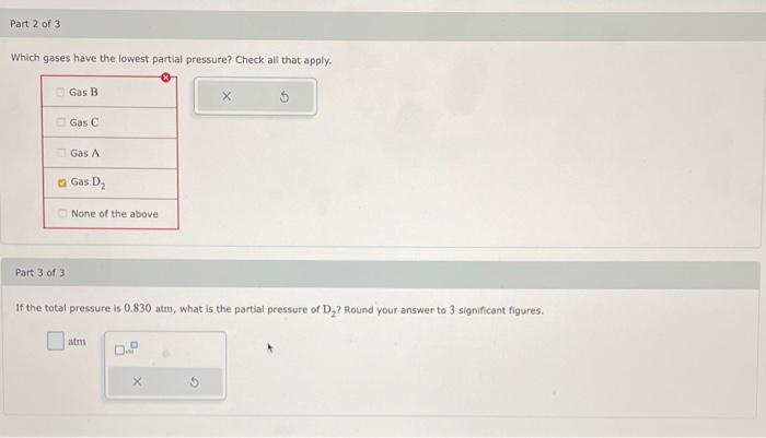 Solved The figure represents a portion of a mixture of four | Chegg.com