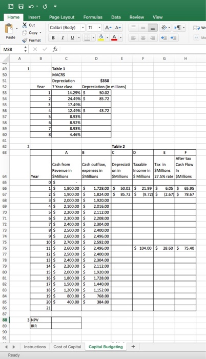 D G H K M Information from McCormick Your task is to | Chegg.com