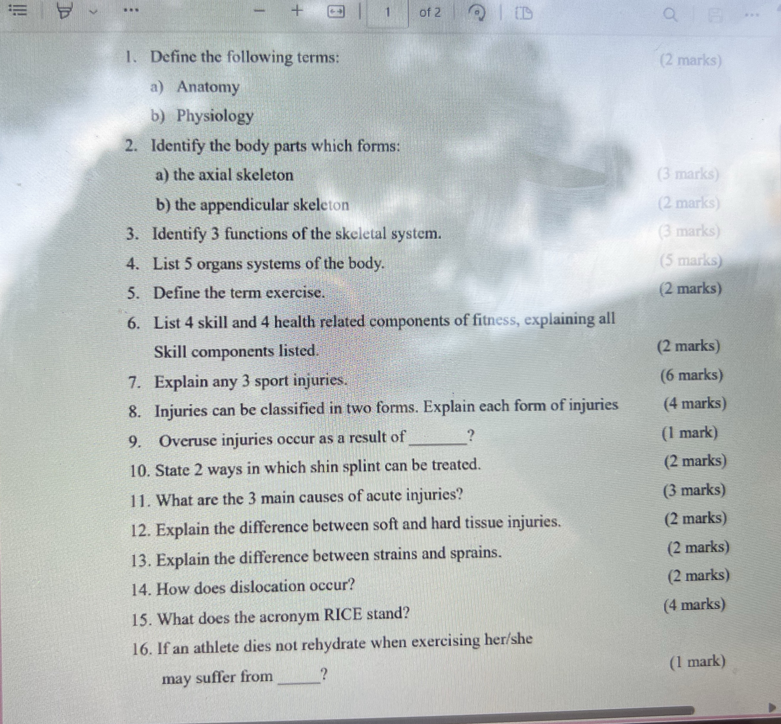 Solved Answer ALL the questions for me please.Define the