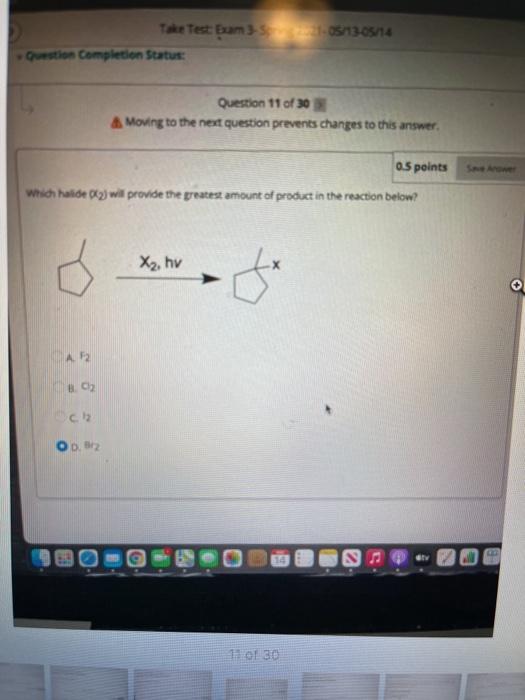 Solved Take Test pam05113-05/14 Question completion Status: | Chegg.com