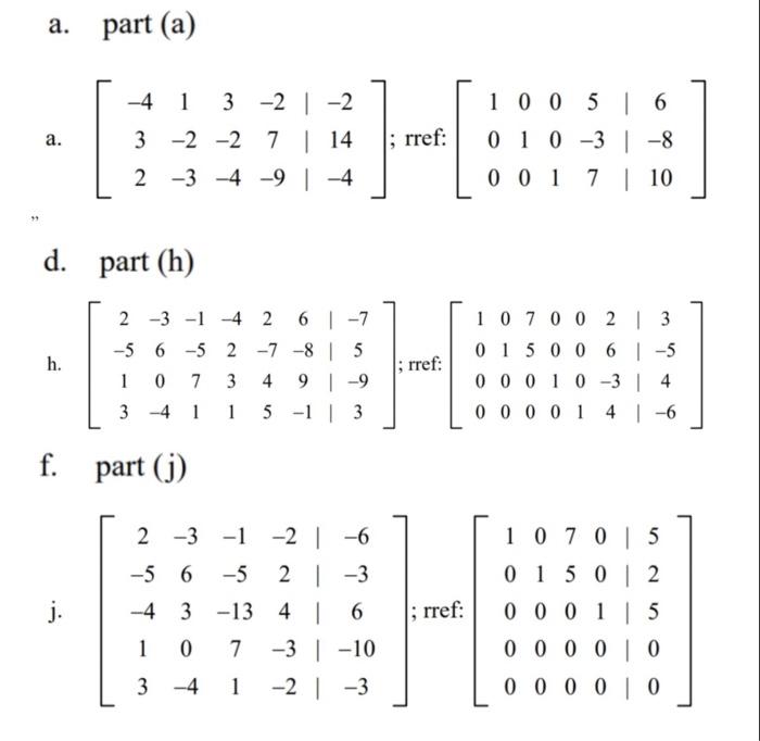 Solved 3. Find all the solutions to the homogeneous system | Chegg.com