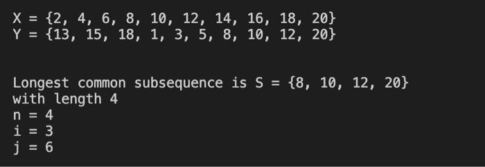Solved I have a code that is supposed to find the longest | Chegg.com