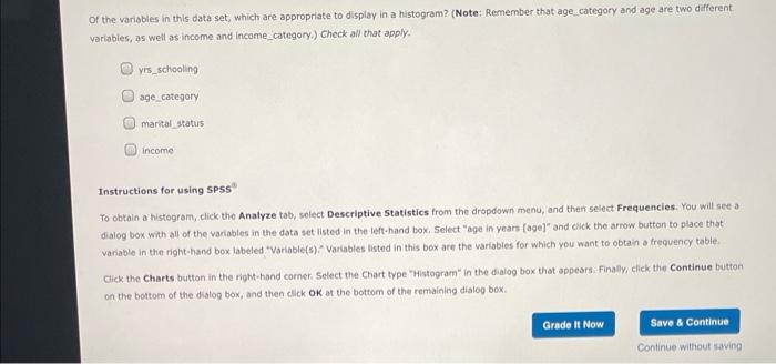 Solved The questions you will answer using SPSS Use spes