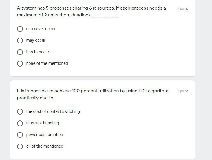 Solved A system with 5 processes PO through P4 and three | Chegg.com