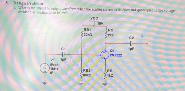 Solved Design Problem 1. What is the impact to output | Chegg.com