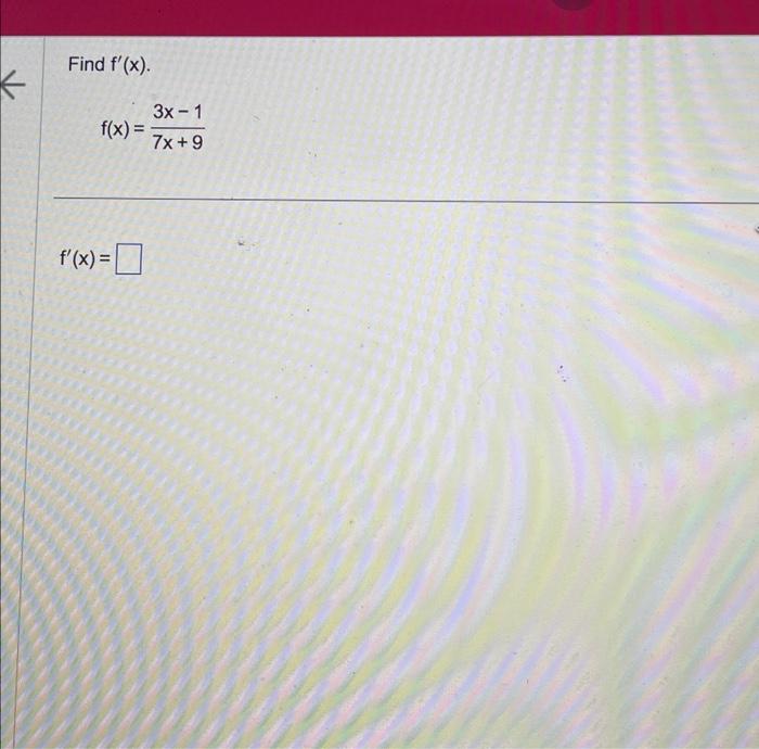 solved-find-f-x-f-x-7x-93x-1-f-x-chegg