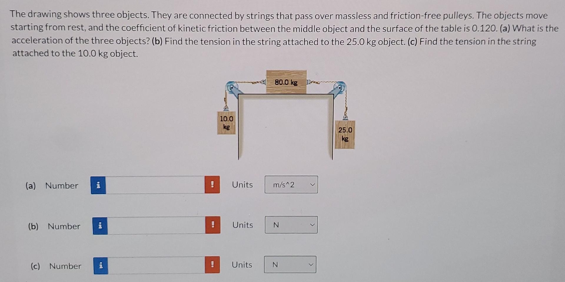 [Solved] The drawing shows three objects. They ar