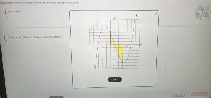Solved The wider the graph of the function over the interval | Chegg.com