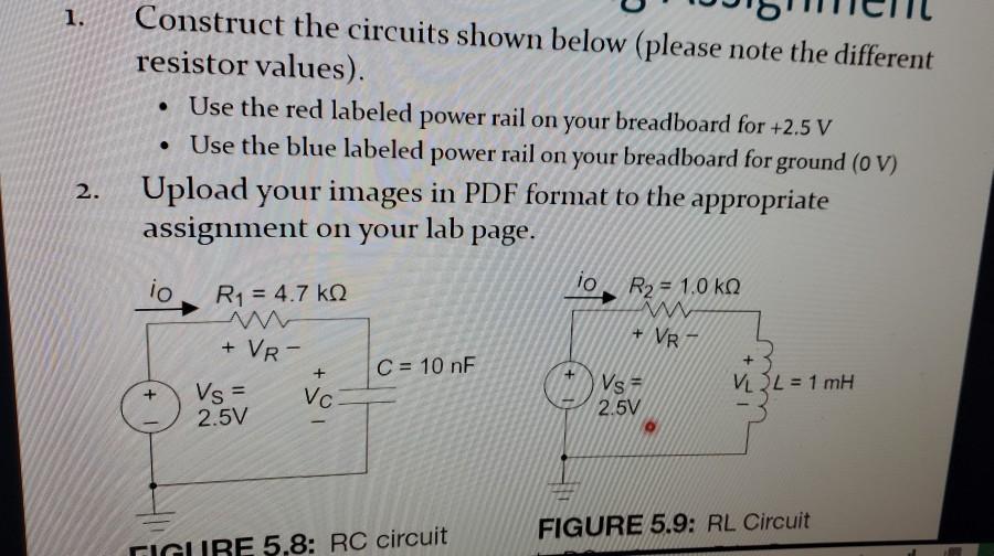 Solved both had to be connected to same power rails and | Chegg.com